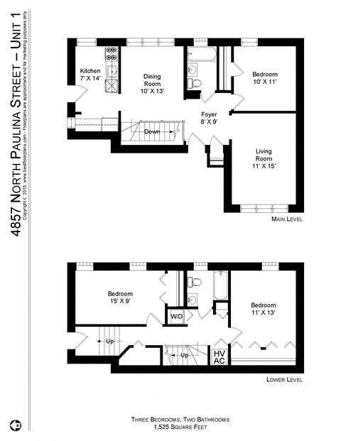4857-61 N. Paulina 1-3 Beds Apartment for Rent - Photo Gallery 34